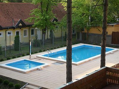 Schwimmbad in Hotel Korona Siofok - Urlaub am Plattensee Siofok
