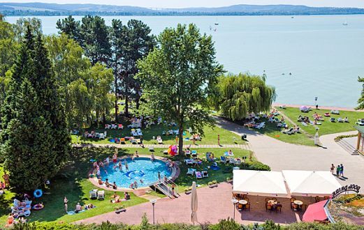 Hotel Club Tihany am Plattensee - Wellnesswochenende in Ungarn - wunderschöne Panorama