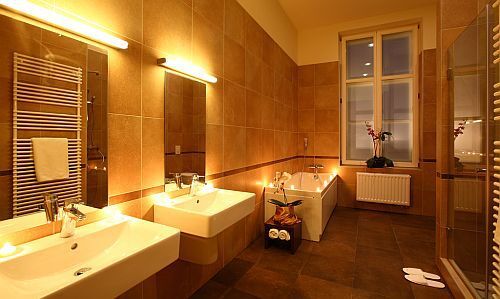 Badezimmer im Ipoly Residence Hotel - 4 Sterne Hotel direkt am Ufer