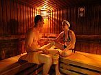 Finnische Sauna vom Hunguest Hotel Helios in Heviz mit Wellness-Pauschalangeboten