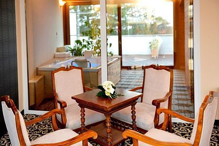 Hotel Residence Sifok - Suite mit Whirlpool mit Panoramablick auf den Plattensee